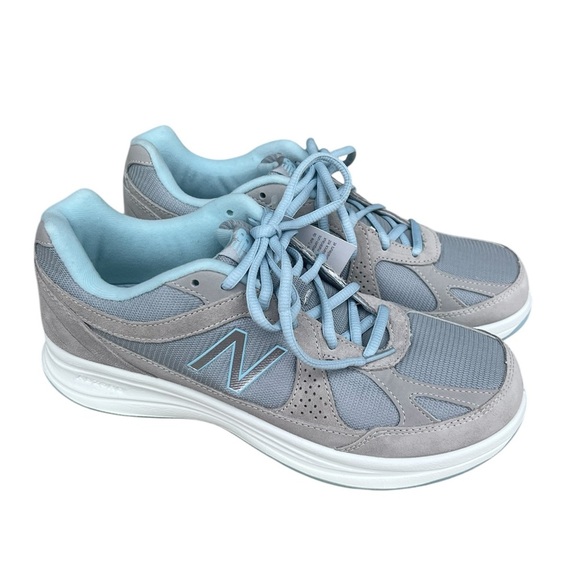 NWOB New Balance 877v1 WW877SB Sneakers Women's US  9.5 Silver Walking Shoes - Picture 11 of 13